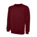 Mens Plain Classic Sweatshirt Sweater Jumper Top Casual Work Leisure Sport S-XXL