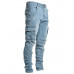 Mens Trousers Jeans Denim Pants Ripped Skinny Stretch Casual Slim Fit Cowboy