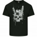 Skull T-Shirt Mens Biker Tattoo Tribal Viking Demon Gym Heavy Metal Rock Death