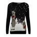 Ladies Womens Girls Xmas Christmas Novelty Jumper Sweater Rudolph Top Plus 8-24