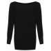 Womens Batwing Baggy Top Jumper Jersey Ladies Long Sleeve Plain UK 8-26 